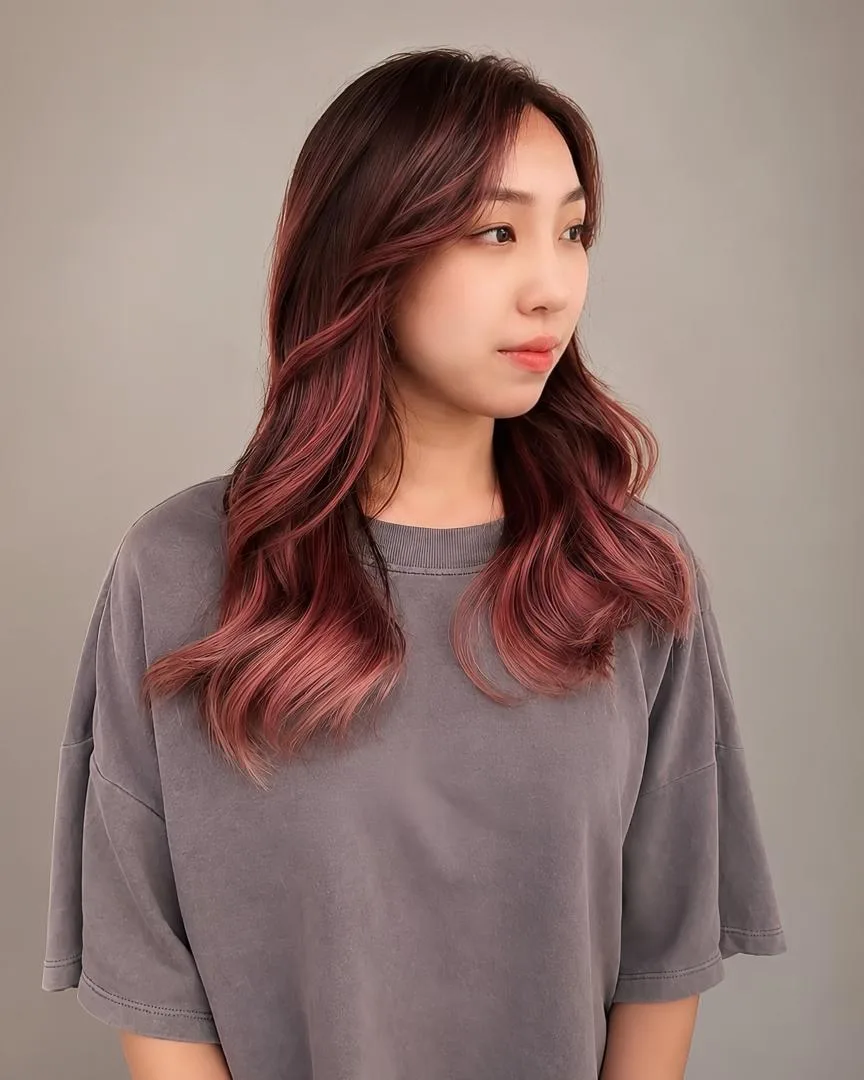 Pink Balayage